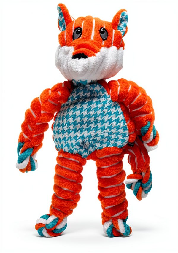 KONG Floppy Knots Dog Toy Durable Squeaker Plush Pet-2