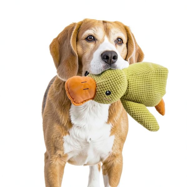 Generic Calming Duck Dog Toy Chew Resistant Plush Pet-2