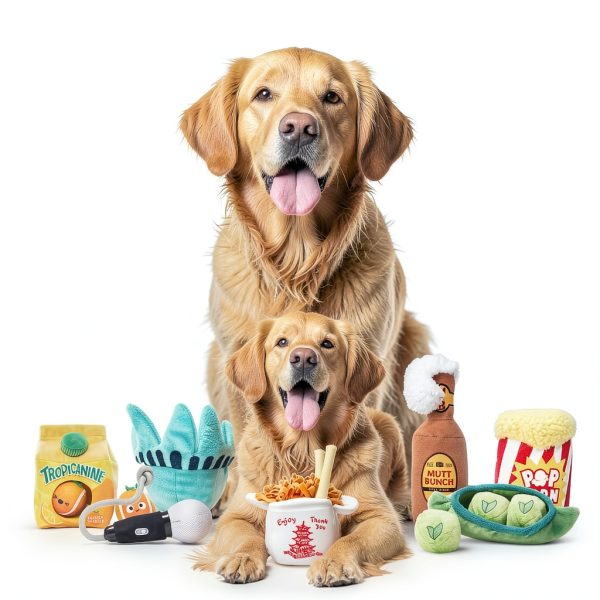 Barkbox Dog Toy Squeaky Plush Interactive Chew Toy-7