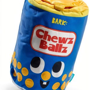 BarkBox Dog Toy Plush Squeaker Crinkle Treat Hiding Fun-0
