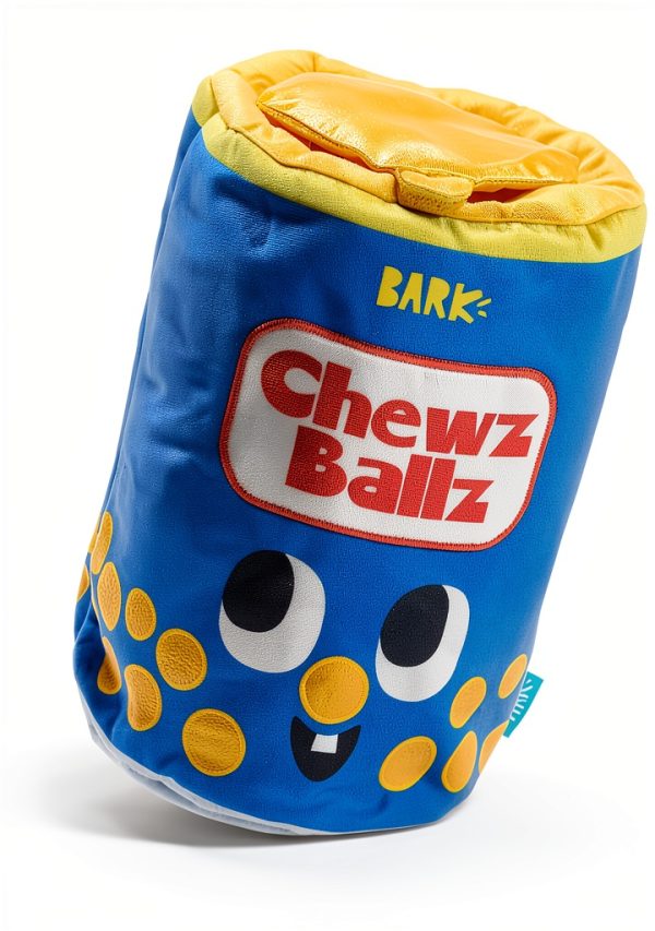 BarkBox Dog Toy Plush Squeaker Crinkle Treat Hiding Fun-0