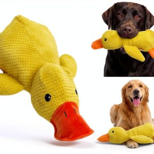 Ningbo Boto Duck Plush Dog Toy Interactive Sound Durable-0