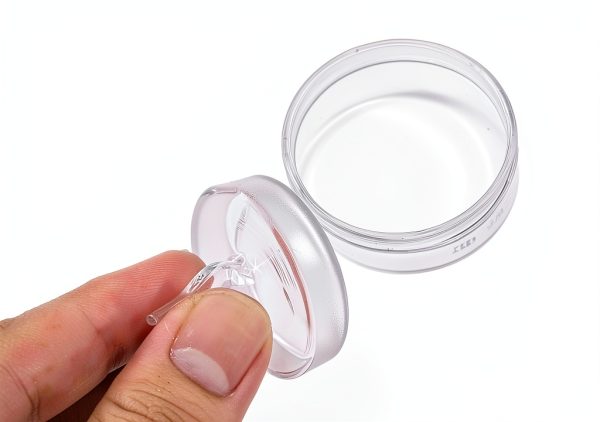 SOLUSTRE Glass Weighing Bottle Wide Mouth Lab Container-6