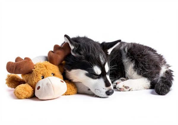 KONG Plush Dog Toy Squeaker Indoor Snuggle Play-0