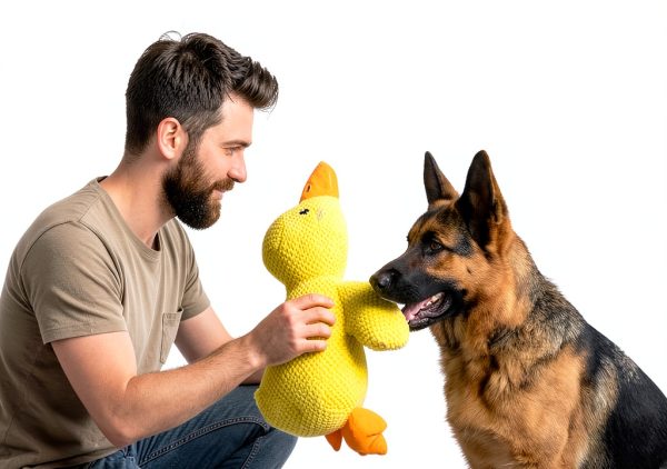 Ningbo Boto Duck Plush Dog Toy Interactive Sound Durable-3