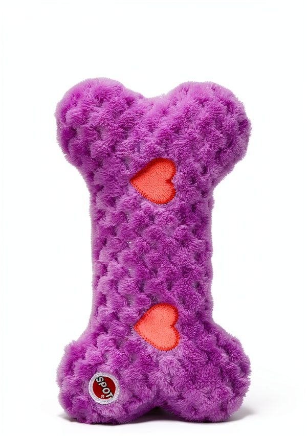 Ethical Pets Warm Hug Pal Lavender Plush Dog Toy-0