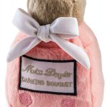 Miss Dogior Plush Dog Toy Squeaker Pink Perfume Bottle-0