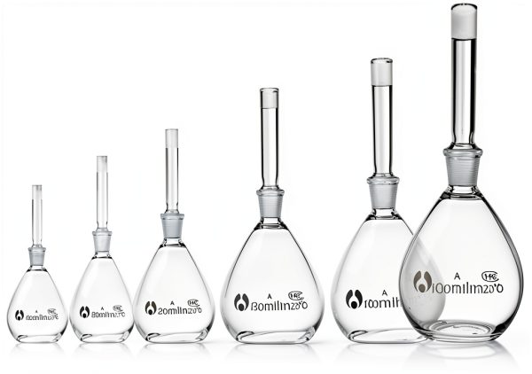 DONLAB 5ml Borosilicate Glass Weighing Bottle Pycnometer-0