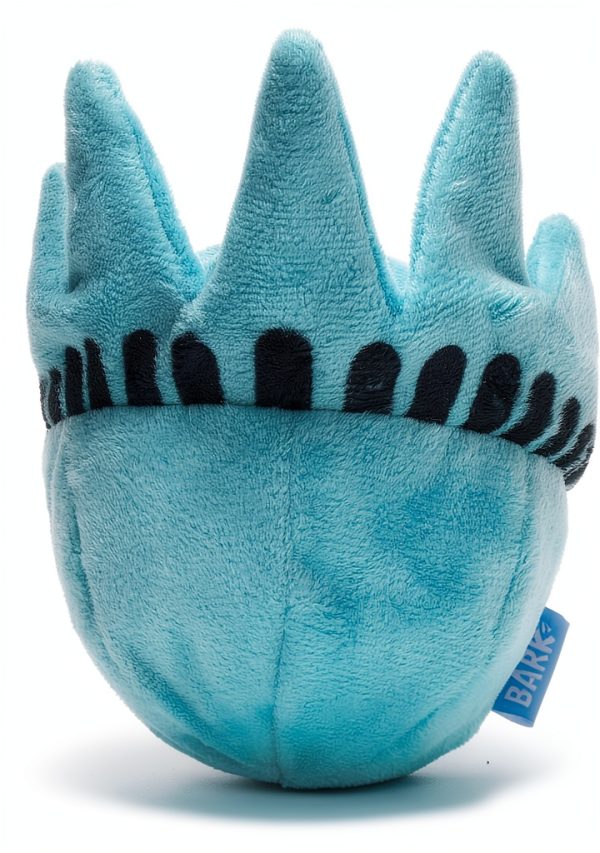 BarkBox Dog Squeak Toy Plush Ball for Large Dogs-1