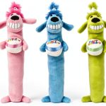 Multipet Loofa Dog Plush Toy for Large Breeds Assorted-0