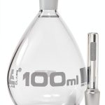 Eisco 100ml Pycnometer Borosilicate Lab Bottle-0