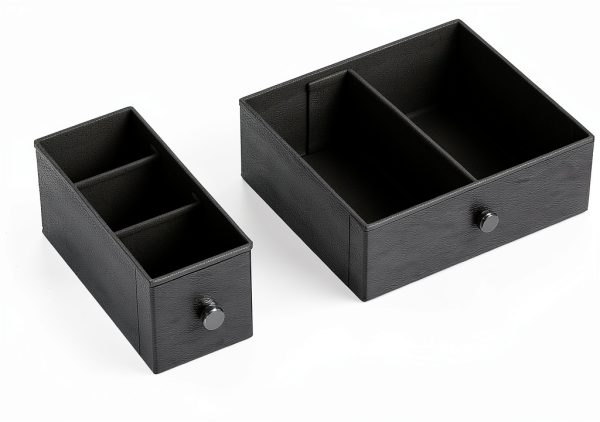 Homeiju Coffee Pod Drawer - Rustic Brown K-Cup Holder with Mug Rack-6