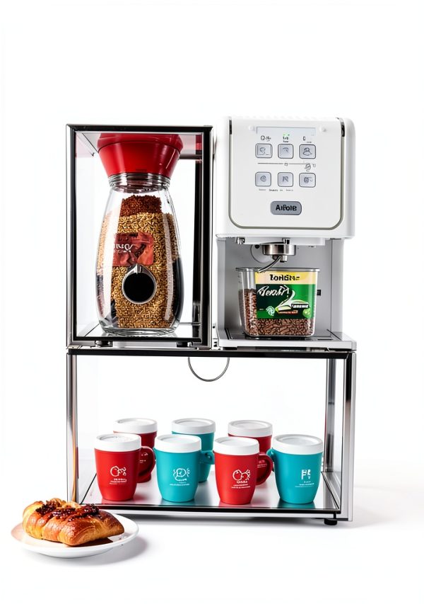 3 Tea and Coffee Organizer and Storage, Acrylic Tea Bag Holder Organizer, Plastic K Cup Drawer Container for Cabinet-6