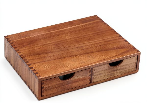Wooden K Cup Organizer FLYIEE Coffee Pod Storage Box 30‑Pod Capacity-1
