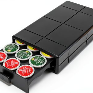 EVERIE Coffee Pod Holder Drawer Compatible with Keurig K Cup Pods (Holds 18 Pods)-0