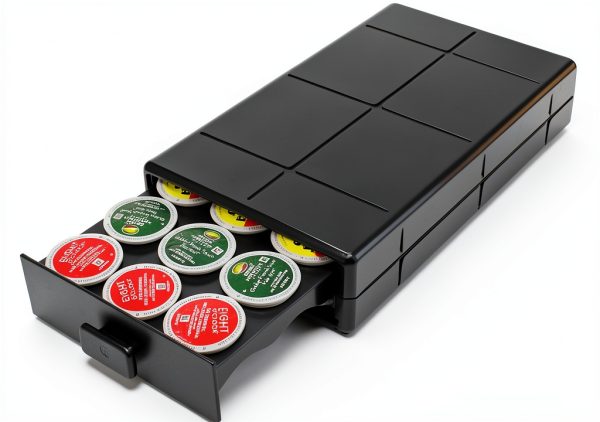 EVERIE Coffee Pod Holder Drawer Compatible with Keurig K Cup Pods (Holds 18 Pods)-0